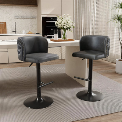 Ensemble de 2 tabourets de bar Modern