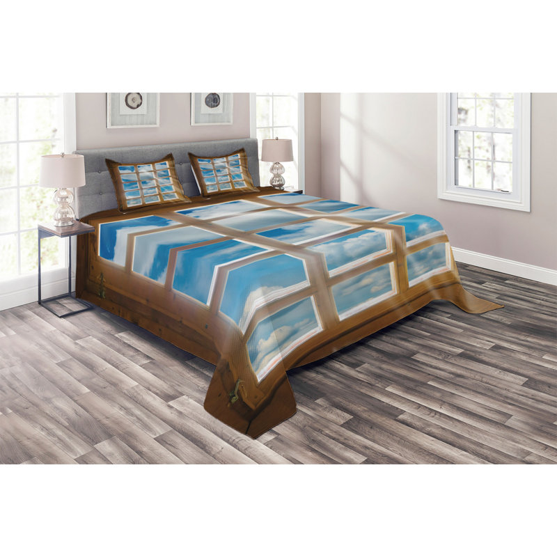 Modern & Contemporary Polyester Coverlet