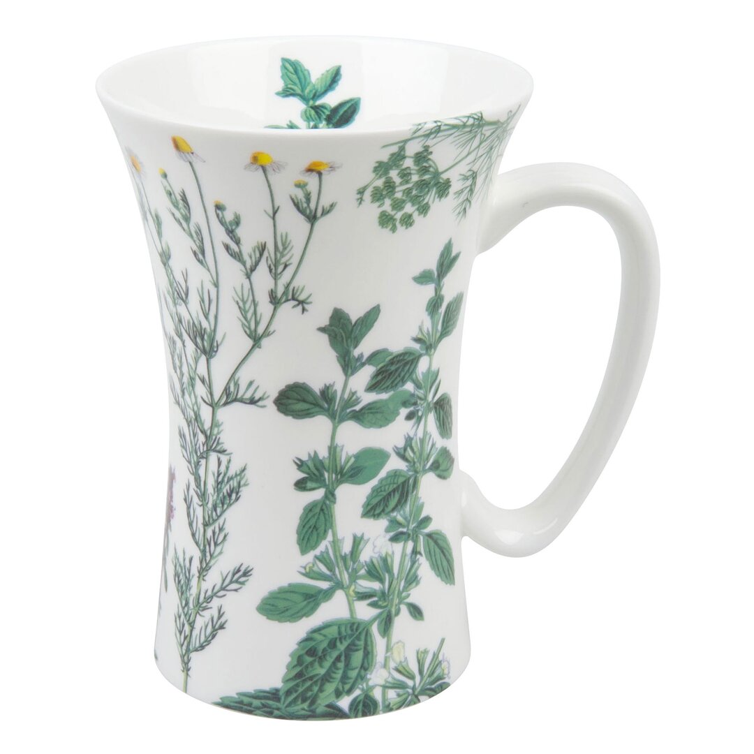 Kaffeetasse Kräuter aus Bone China