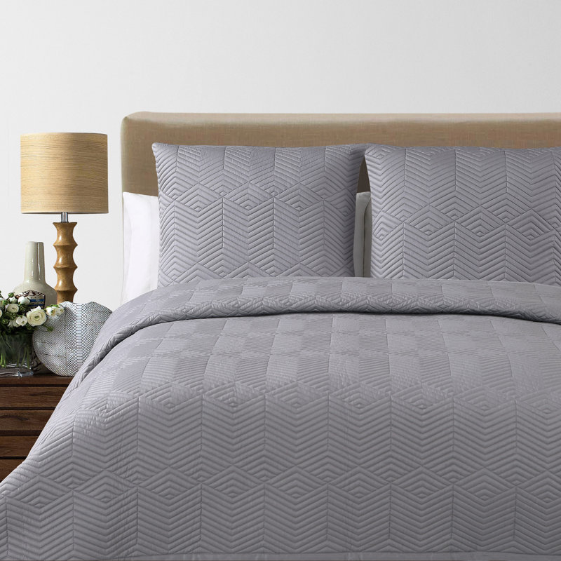 Monterey 100% Cotton Euro, Gray