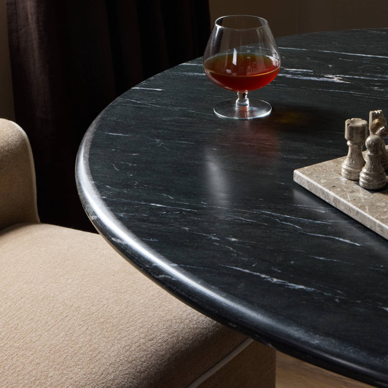 Oric Oval Marble Dining Table