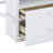 Loft Bed with Drawers, Cabinet and Shelves-702866186