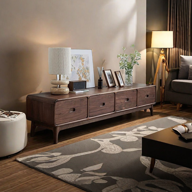 Classic large capacity TV cabinet