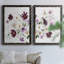 Améthyste Bouquet I - Ensemble de 2 peintures sur toile encadrées-857497030-857497029