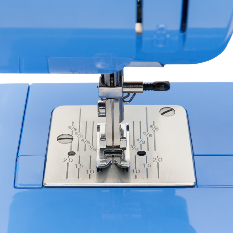 Janome Blue 15-Stitch Beginner-Friendly Sewing Machine