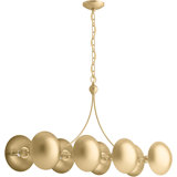 Vorleigh Eight-Light Linear Chandelier