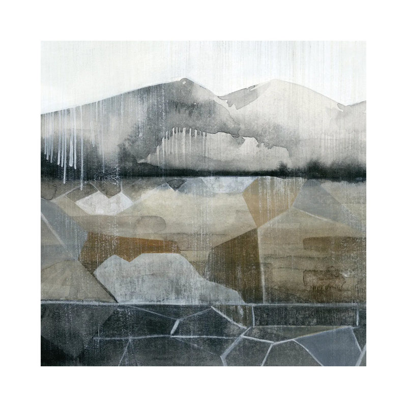 Valley Stormscape II by Grace Popp - Wrapped Canvas Painting, 66.04 cm H x 66.04 cm W x 1.91 cm D