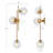 Beesley 3-Light Dimmable Armed Sconce-1748429620