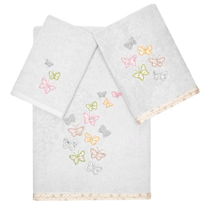  3 Piece 100% Turkish Cotton Towel Set
