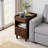 Solid Wood Compact Nightstand with Ample Storage