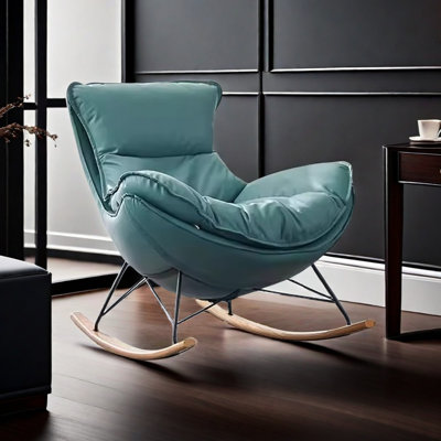 Chaise berçante décontractée et durable
