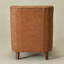 29.5'' W Top-Grain Genuine Leather Upholstered Armchair-494861743
