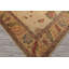 Tapis beige en laine noué à la main 9 pi 7 po x 12 pi 9 po Oushak