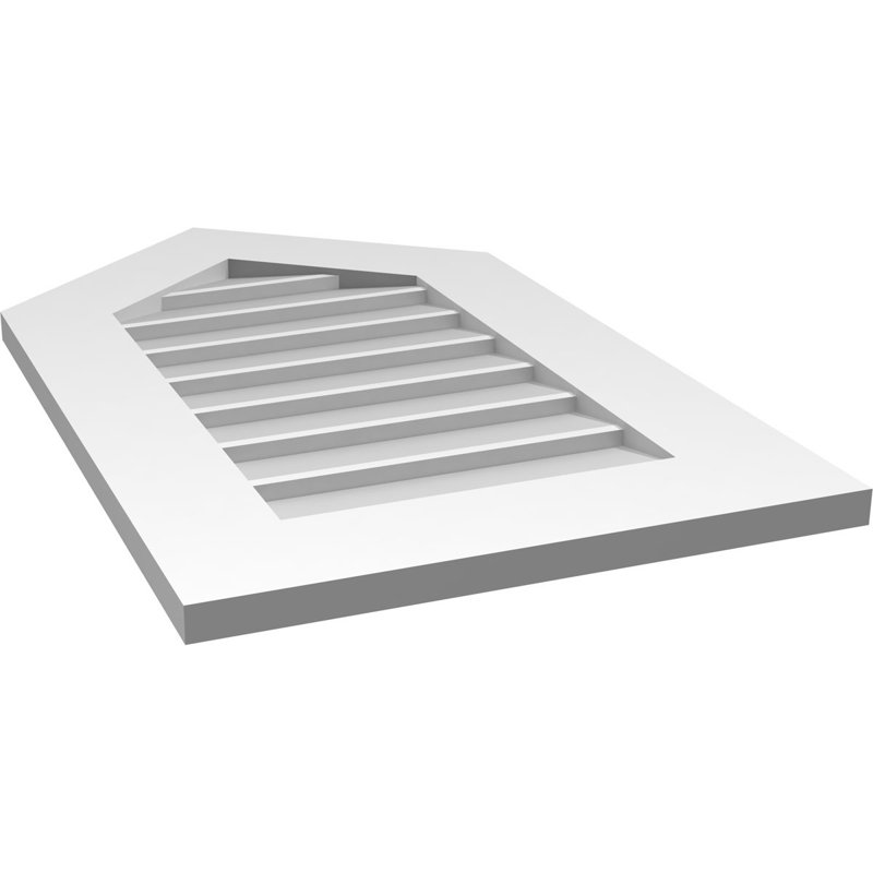 Ventilateur à pignon en uréthane non-fonctionnel Signature, H 30 po x l 18 po x P 1 po