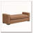 57.7" Wide Faux Leather Bench-897822420