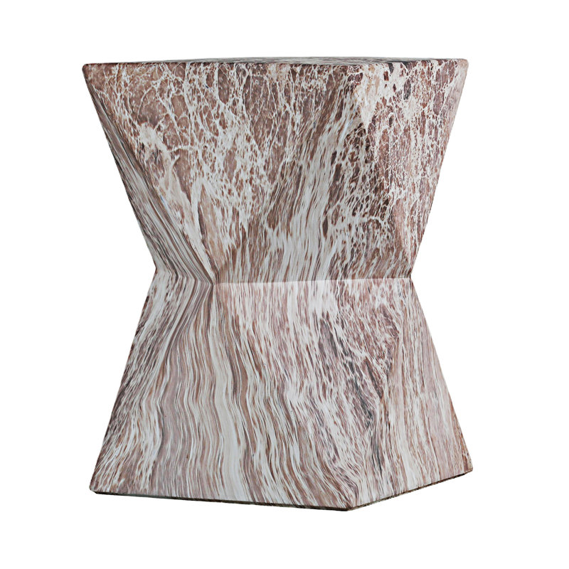 Cement Outdoor End Tables Side Table