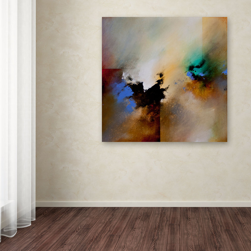 Cody Hooper Abstract Multicolor Canvas Art, 36" x 49"