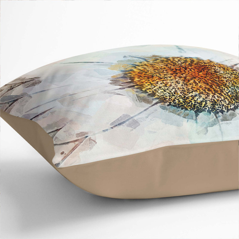 Square Throw Cushion, 40 x 40 cm, Stone