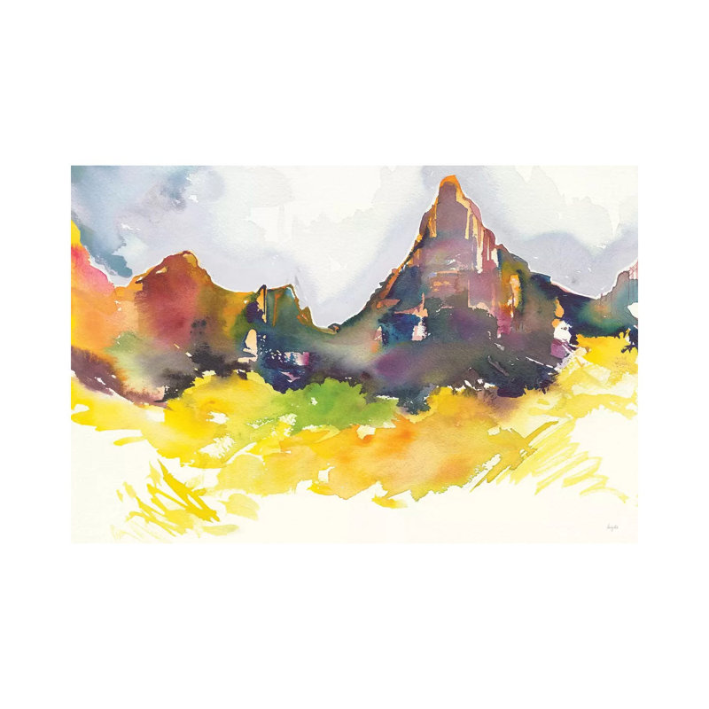 Western Slope by Kristy Rice - Painting on Canvas, 101.6cm H x 152.4cm W x 3.81cm D, Wrapped Canvas