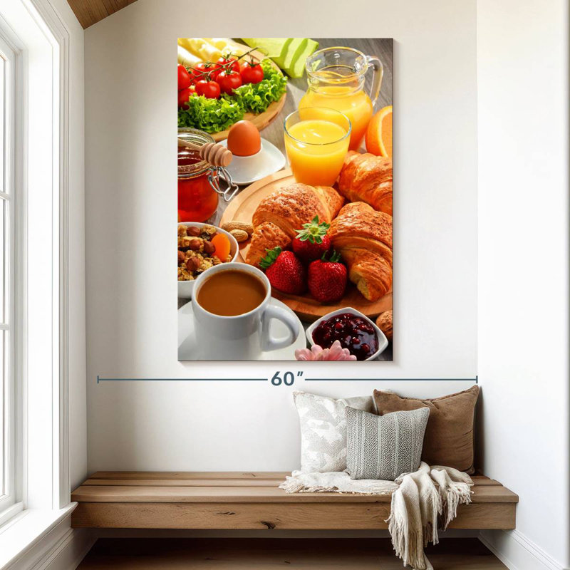 Yarlin Hearty Breakfast Spread, 51" H x 34" W