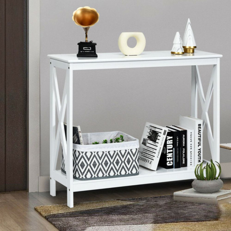Console 39,5 po AMIRIE, Blanc