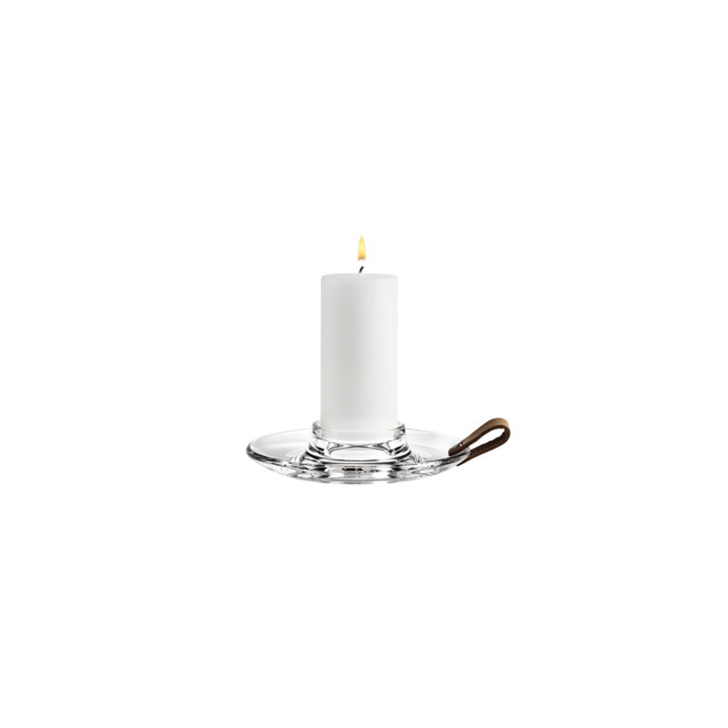Bougeoir de table en verre 1,8 po