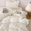 Joli ensemble de housse de couette en microfibre à pois-123266356-123266357