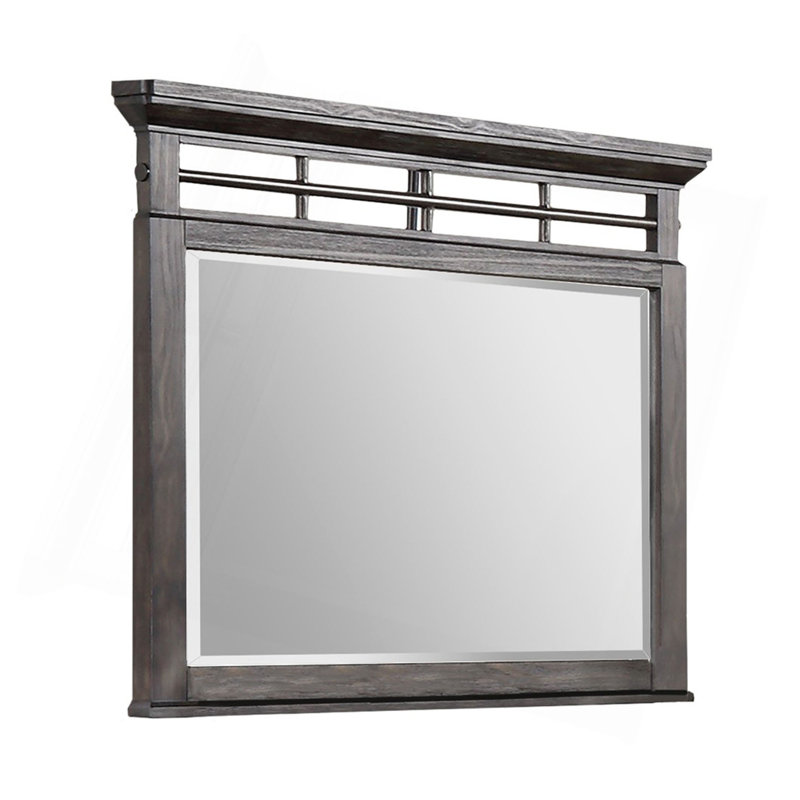 Mahogany Framed Mirror