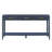 60-Inch Painted Wooden Console Table With 3 Drawers And Storage Shelf, For Entryways And Living Rooms-759107050