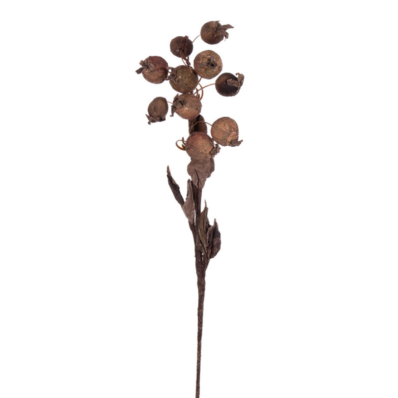 Ensemble de 3 plantes à feuillage artificiel, rouille