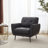 Corvo Faux Leather Armchair-1673942195