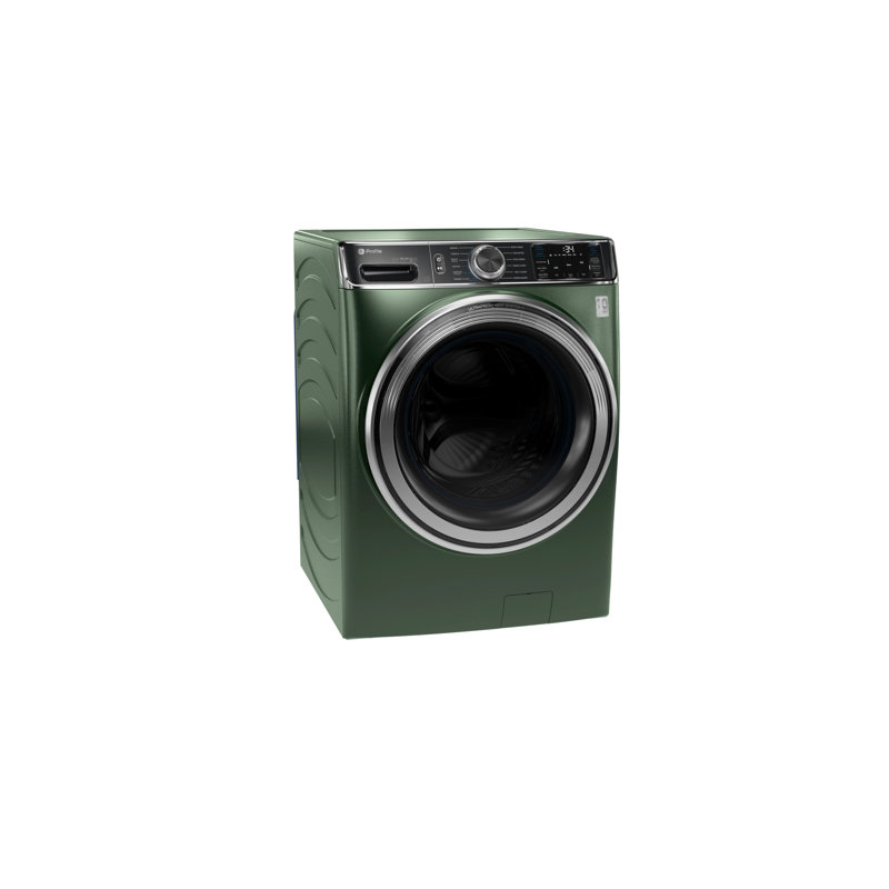 GE Profile 5.5 cu. ft. ENERGY STAR Smart Front Load Steam Washer with UltraFresh Vent System+, Smart Wash and Smart Rinse + 7.8 cu. ft. ENERGY STAR Smart Electric Dryer with Steam and Sanitize Cycle