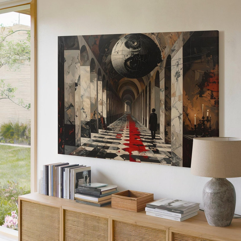Toile, couloir Liminal, H 9 po x l 12 po