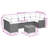 Vidaxl Garden Sofa Set Black, Cream White