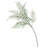 33" Artificial Frosted Fern Leaf Stem
