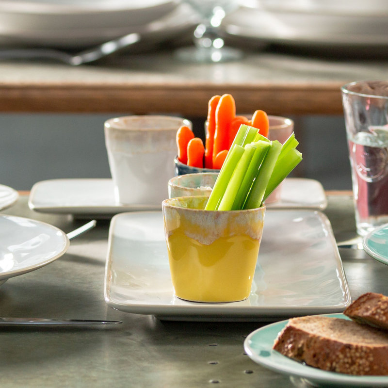 Beja Stoneware Tray, Cream