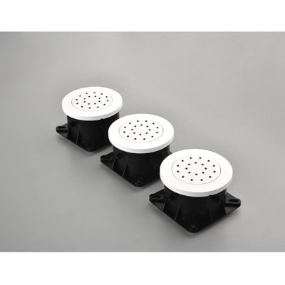 Modern Shower With Arm Support And Hose: Head, Hand Shower, Slide Bar, Bodysprays, Arm, Valve Trim : Hose, Trim, Lever Handles