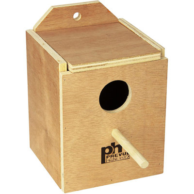 Prevue Pet Products BPV1101 Wood Inside Mount Nest Box for Birds, Finch