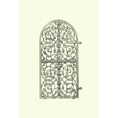 " Wrought Iron Gate VII "
