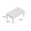 Vinton Solid Wood Four Leg Coffee Table