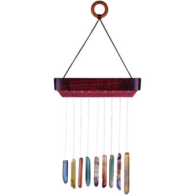 Agate Crystal Cave Stone Wind Chime