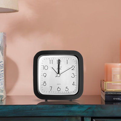 Quartz Movement / Crystal Alarm Tabletop Clock