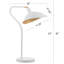 Lampe de table arquée 30 po Girard-1471843907