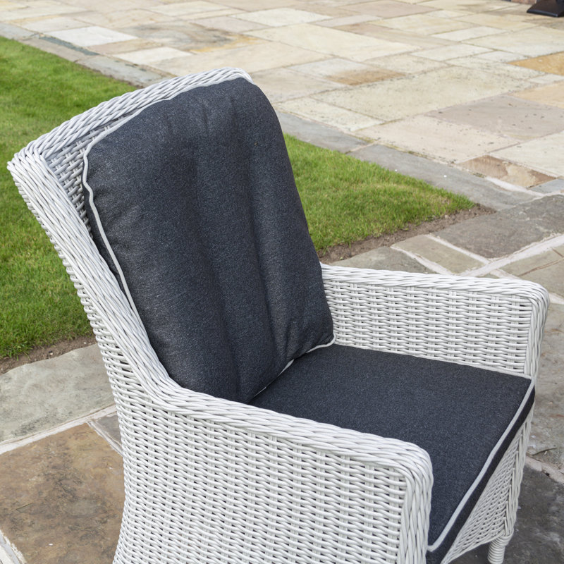 Prestbury Bistro Set Natural, Putty Grey