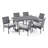6 - Person Patio Dining Set Rectangular Table