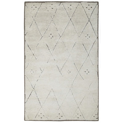Carolan Hand Tufted Wool Geometric Indoor Rug