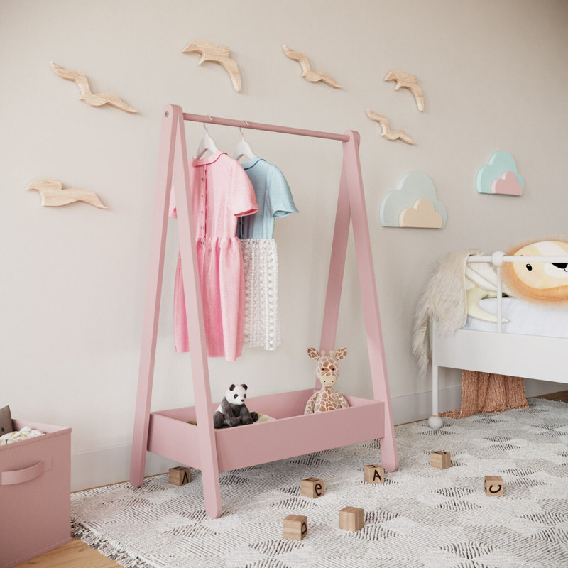 64.5cm Clothing Rack, Pink