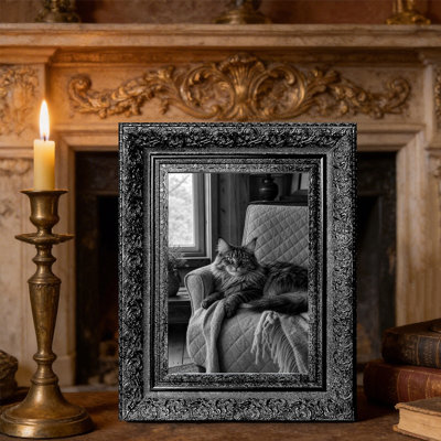 5 "x 7" cadre photo noir de style rétro 1PC pour tous les jours