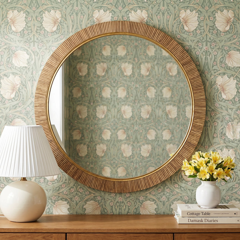 Luciana Round Wall Mirror