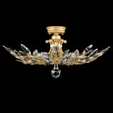 Crystal Laurel 5 - Light Semi Flush Mount